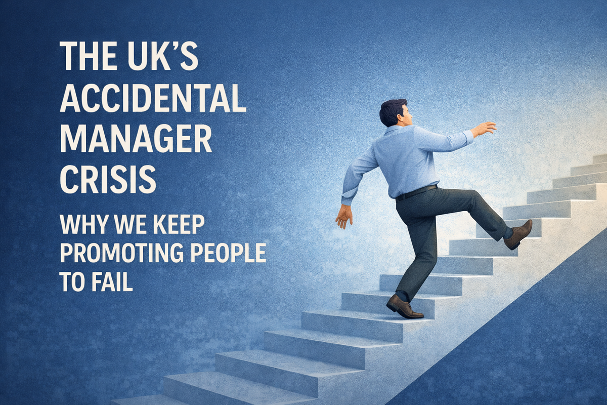 The UK's Accidental Manager Crisis: Why We Keep Promoting People to Fail